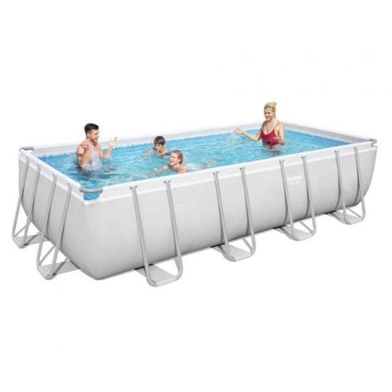 BAZEN PRAVOUGAONI STEEL 488X244X122CM SA PEŠČANOM PUMPOM