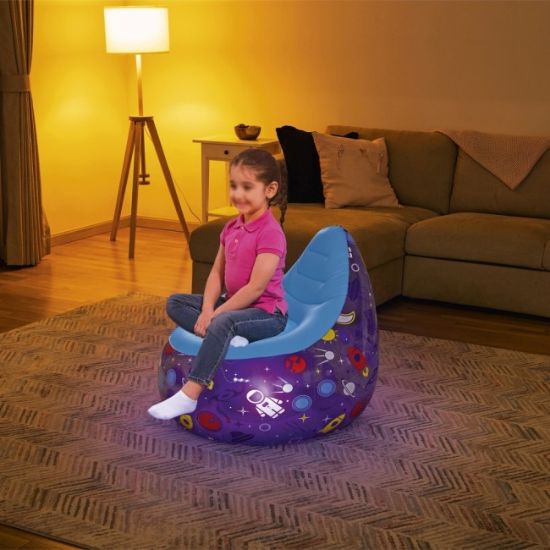 FOTELJA NA NADUVAVANJE LED