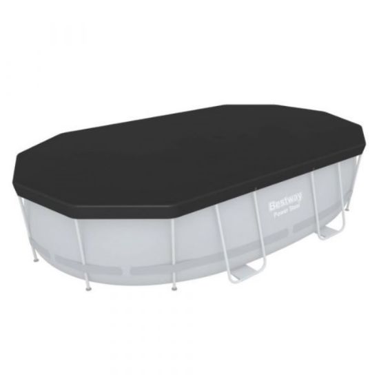 POKRIVAČ ZA BAZEN OVALNI 427X250X100CM PVC