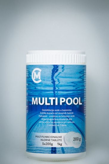 MULTI POOL TABLETE 200g/1KG