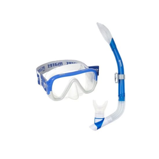 MASKA I DISALICA KEEWEE SPLASH PLAVA MARES