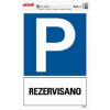 SAMOLEPLJIVA NALEPNICA - REZERVISANO - 230X330MM - 1
