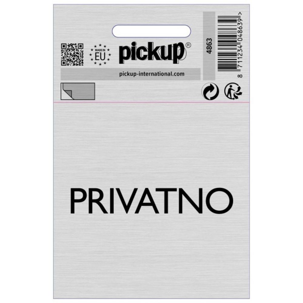 SAMOLJEPLJIVA PLOČICA - PRIVATNO - 80X80MM