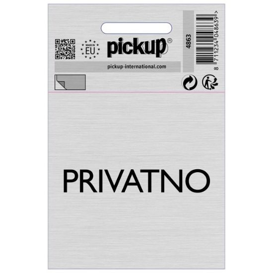 SAMOLJEPLJIVA PLOČICA - PRIVATNO - 80X80MM