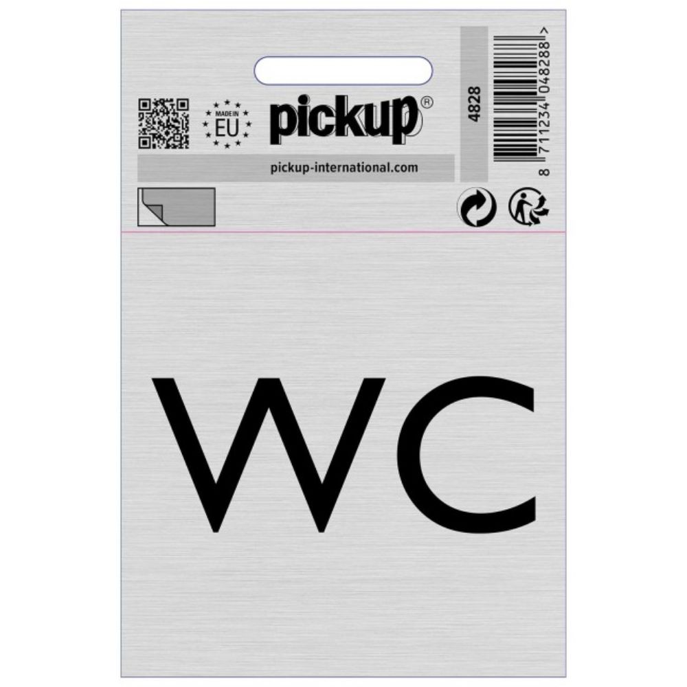 SAMOLJEPLJIVA PLOČICA - WC - 80X80MM