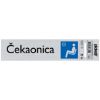 SAMOLEPLJIVA PLOČICA - ČEKAONICA -165X44MM - 1
