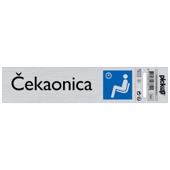 SAMOLEPLJIVA PLOČICA - ČEKAONICA -165X44MM