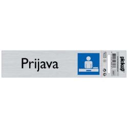 SAMOLEPLJIVA PLOČICA - PRIJAVA -165X44MM