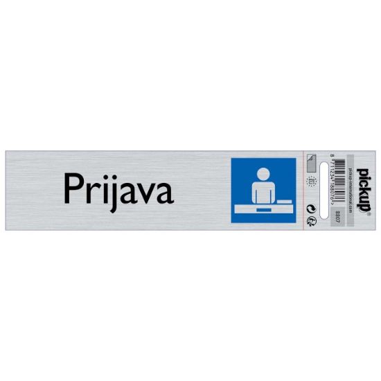 SAMOLEPLJIVA PLOČICA - PRIJAVA -165X44MM