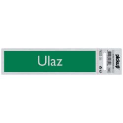SAMOLEPLJIVA PLOČICA - ULAZ -165X44MM