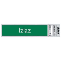 SAMOLEPLJIVA PLOČICA - IZLAZ -165X44MM