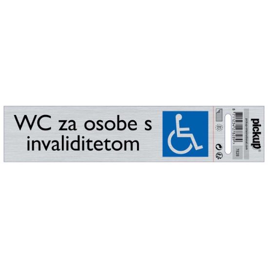 SAMOLEPLJIVA PLOČICA - WC ZA OSOBE SA INVALIDITETOM -165X44MM