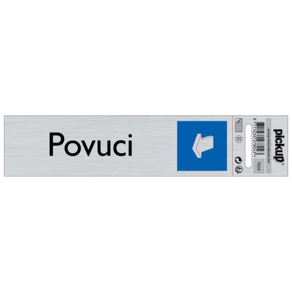 SAMOLEPLJIVA PLOČICA - POVUCI -165X44MM