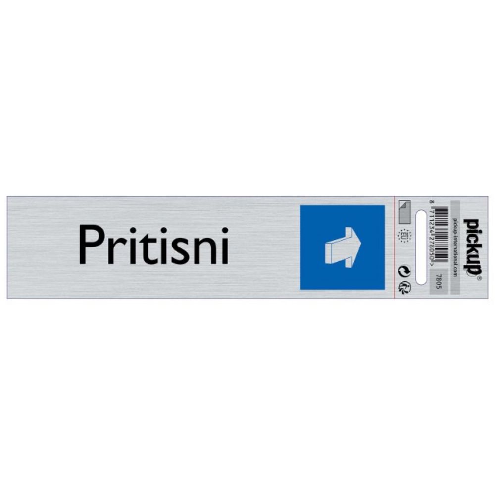 SAMOLEPLJIVA PLOČICA - PRITISNI -165X44MM