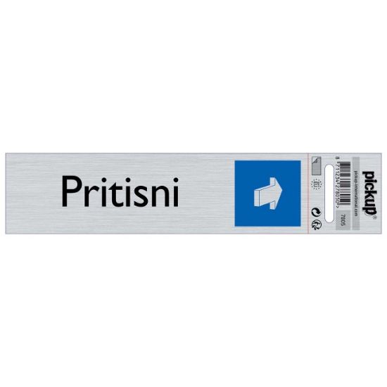 SAMOLEPLJIVA PLOČICA - PRITISNI -165X44MM