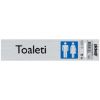 SAMOLEPLJIVA PLOČICA - TOALETI -165X44MM - 1