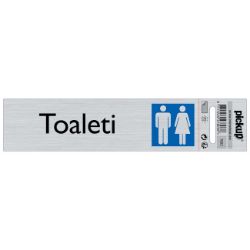 SAMOLEPLJIVA PLOČICA - TOALETI -165X44MM