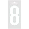 SAMOLEPLJIVI BROJ 8 - 90 MM - BELI - 1