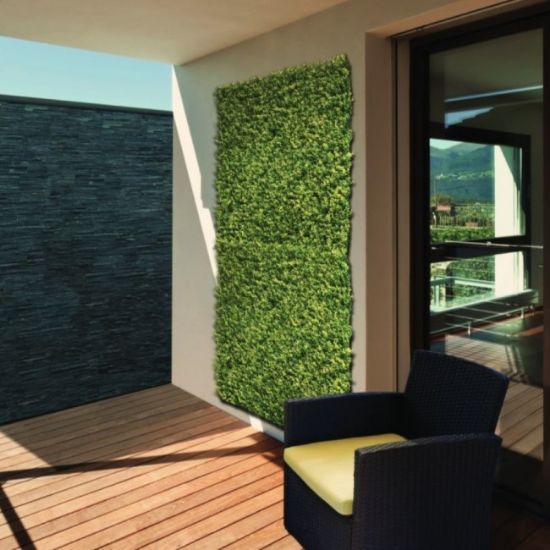 PANEL VEŠTAČKI DEKORATIVNI BUXUS LIŠĆE 1x1m