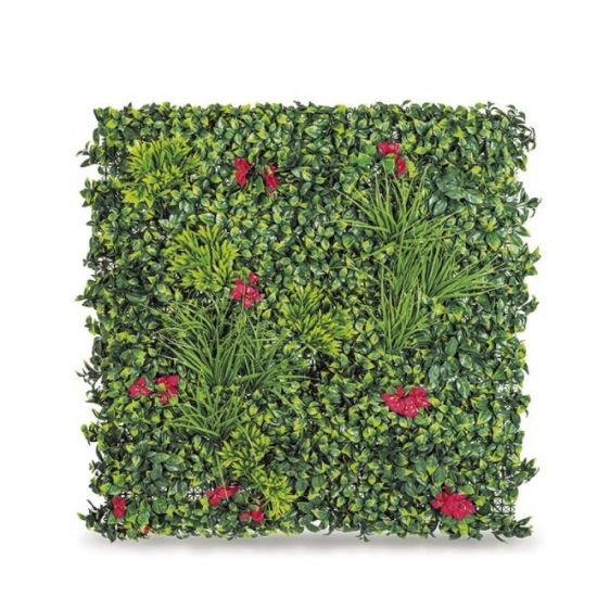 PANEL VEŠTAČKI DEKORATIVNI VILLA BOUGAINVILLEA CVEĆE 1x1m