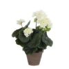 MUŠKATLA VEŠTAČKA KREM h34xd20cm U SAKSIJI d11.5cm DSY 12 - 1