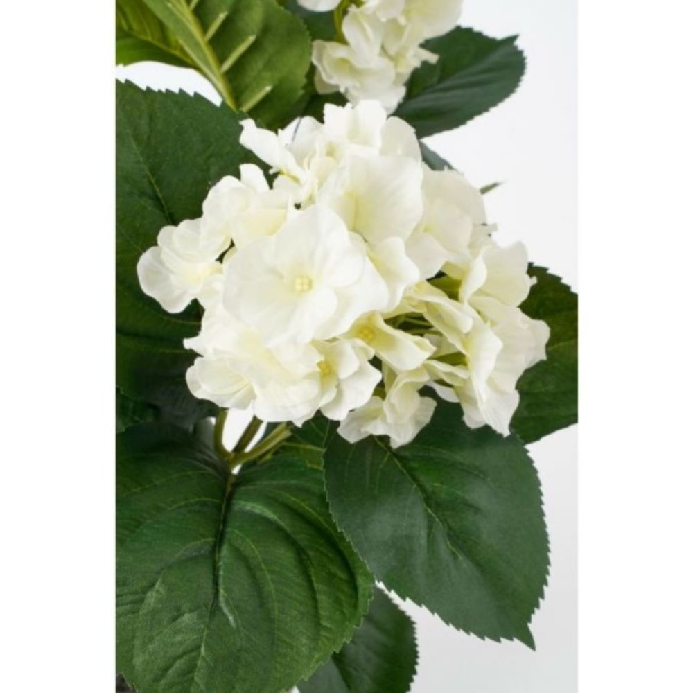 HORTENZIJA BELA VEŠTAČKA U SAKSIJI  h40xd35cm DSY 8