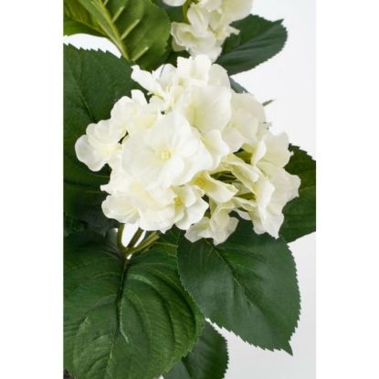 HORTENZIJA BELA VEŠTAČKA U SAKSIJI  h40xd35cm DSY 8
