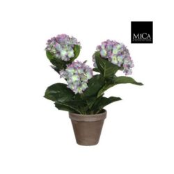 HORTENZIJA LJUBIČASTA VEŠTAČKA U SAKSIJI h40xd35cm DSY 8