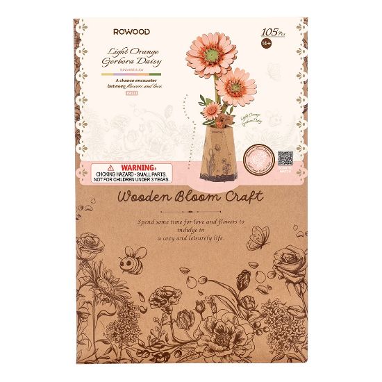 SLAGALICA 3D CVET GERBERA ROBOTIME