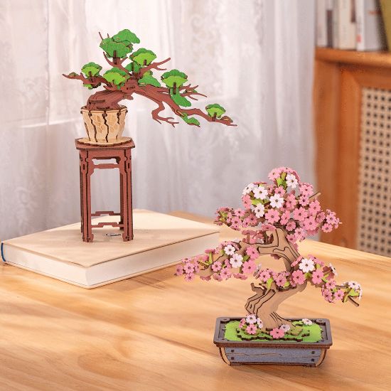 SLAGALICA 3D BONSAI DRVO TREŠNJE ROBOTIME