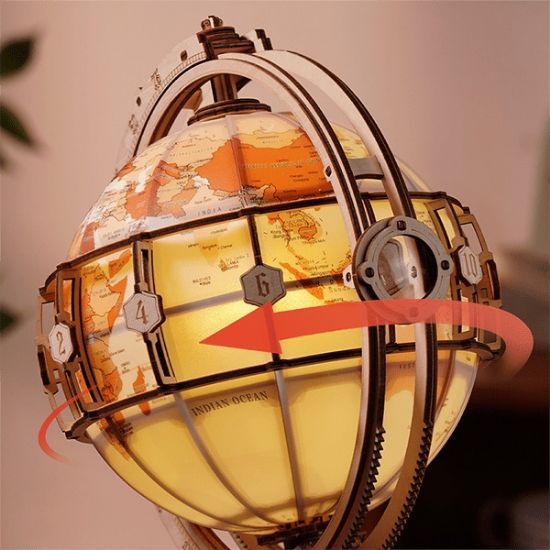 SLAGALICA 3D SVETLEĆI GLOBUS ROBOTIME
