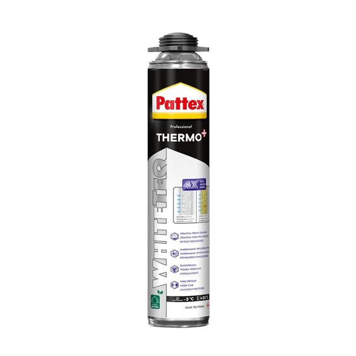 PUR PENA PATTEX WHITETEQ PRO 700ML PIŠTOLJSKA