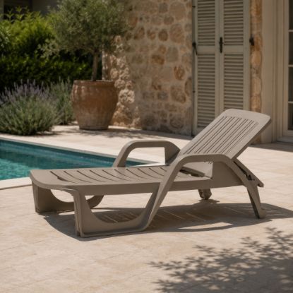 LEŽALJKA TULUM TAUPE