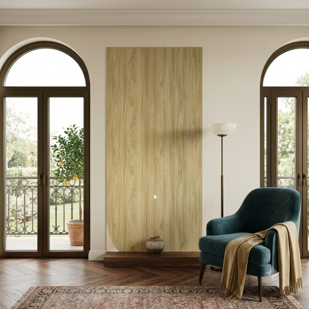 PANEL PVC DEKORATIVNI HRAST 2700X1220X1.3MM