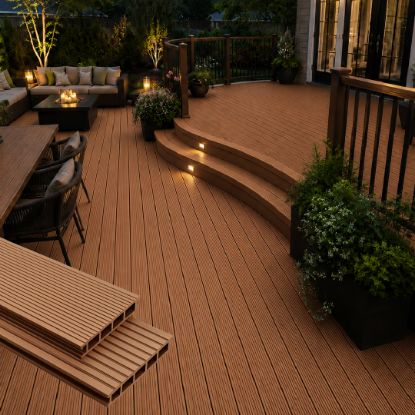 DEKING PLOČA ZA TERASU 2250X140X25 TEAK