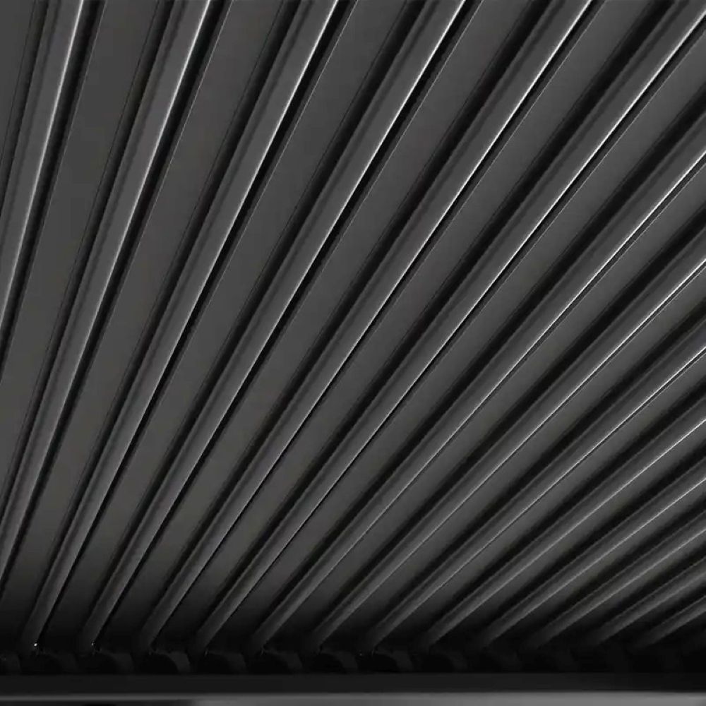PERGOLA 3X3M ANTRACIT SA STRANICAMA I PODESIVIM KROVOM