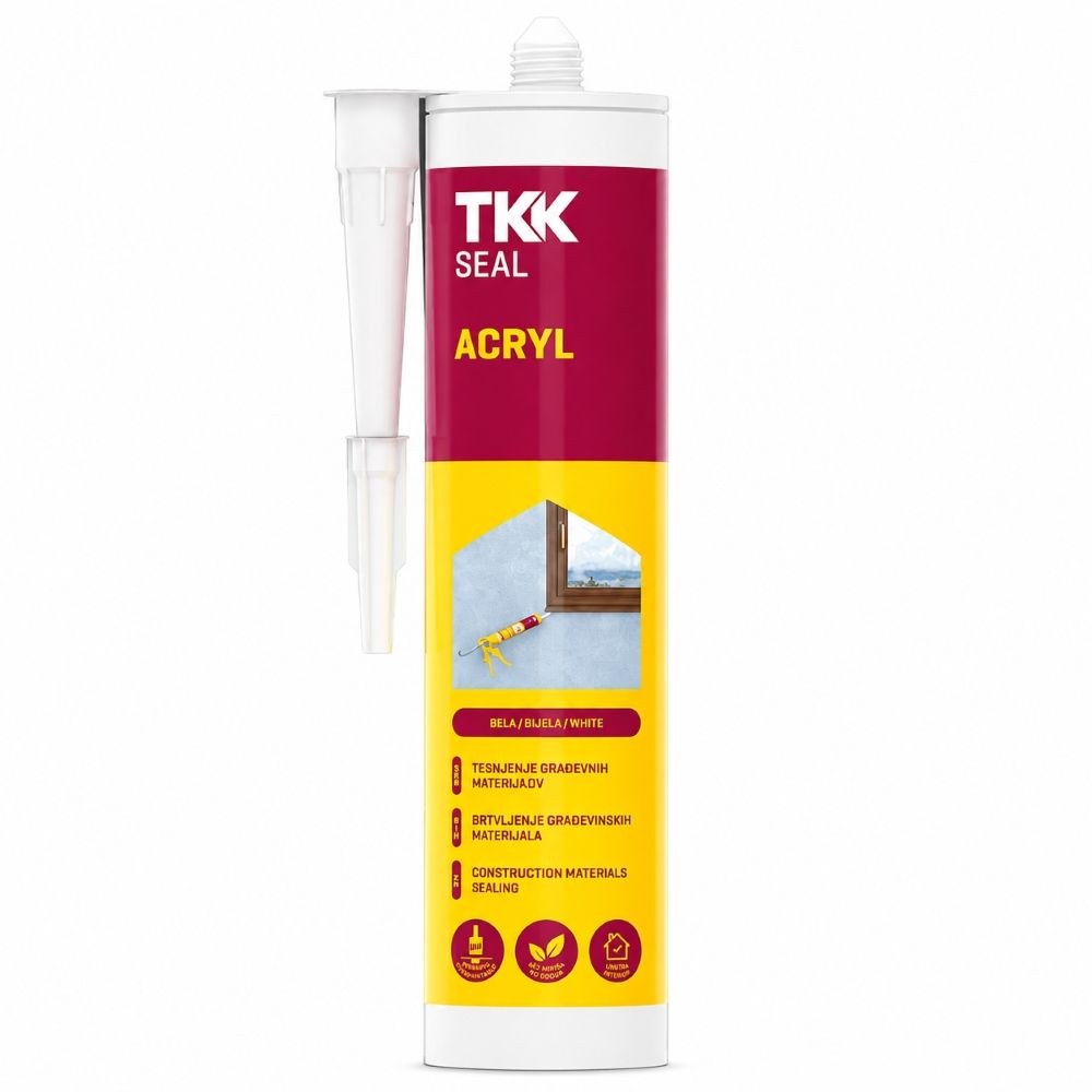 TKK ZAPTIVNA MASA ACRIL 280ml SIVA