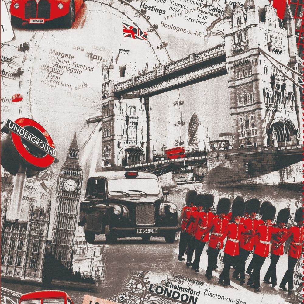 SAMOLEPLJIVA TAPETA 45cm london