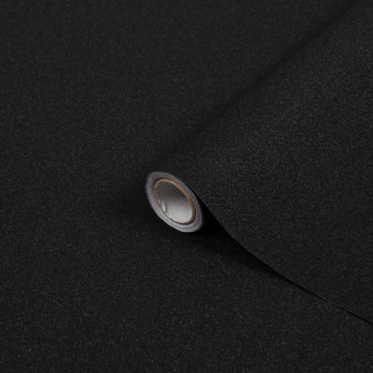 SAMOLEPLJIVA TAPETA 45cm Crne sljokice
